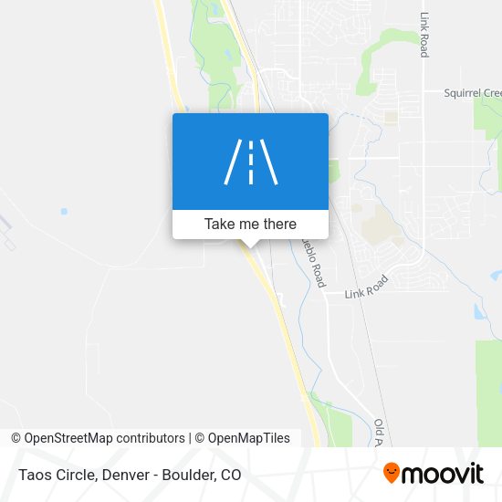 Taos Circle map