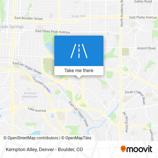 Kempton Alley map