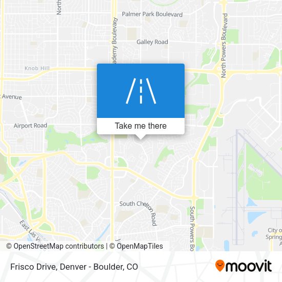 Frisco Drive map