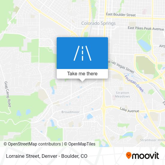 Lorraine Street map