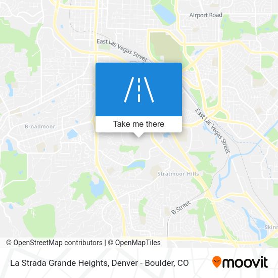 Mapa de La Strada Grande Heights