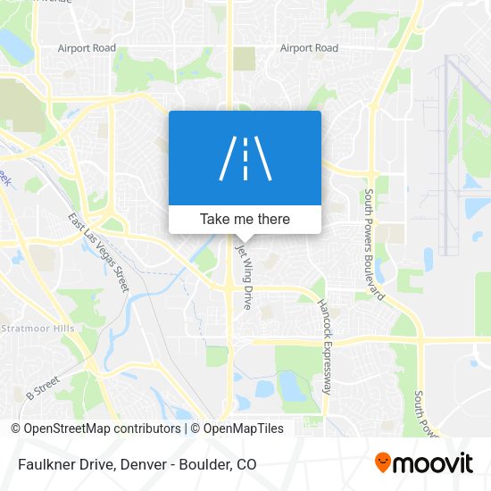 Faulkner Drive map