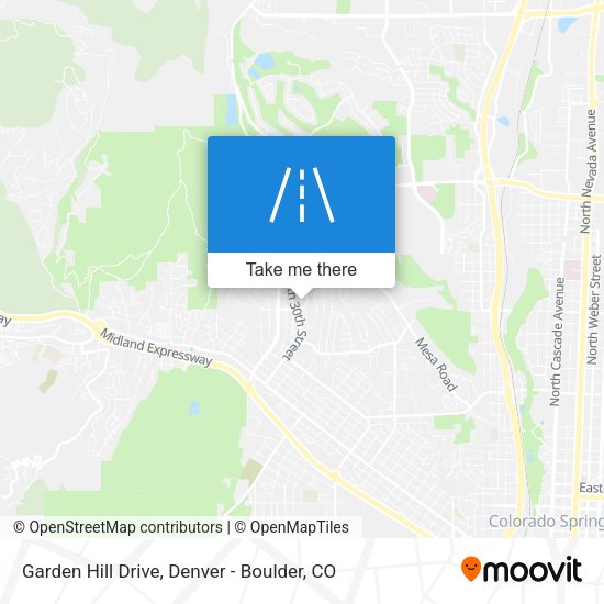 Mapa de Garden Hill Drive