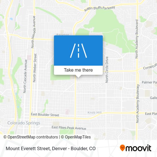 Mount Everett Street map