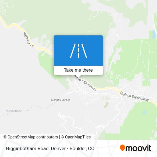 Higginbotham Road map
