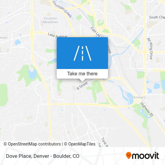 Mapa de Dove Place