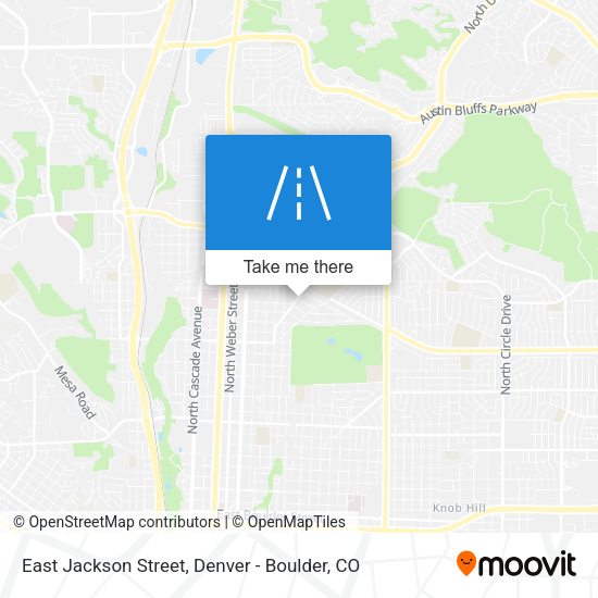 Mapa de East Jackson Street