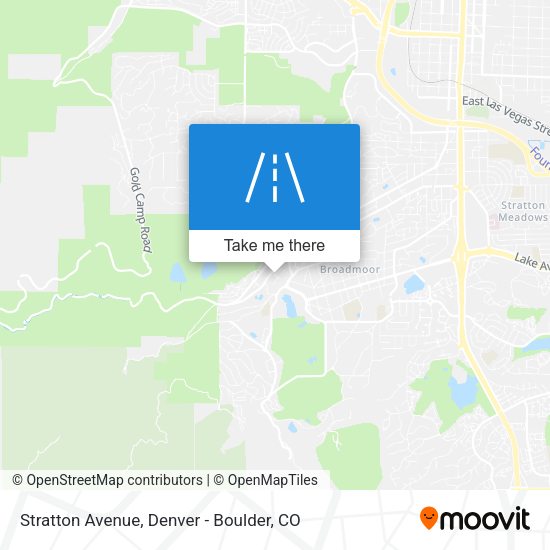 Stratton Avenue map