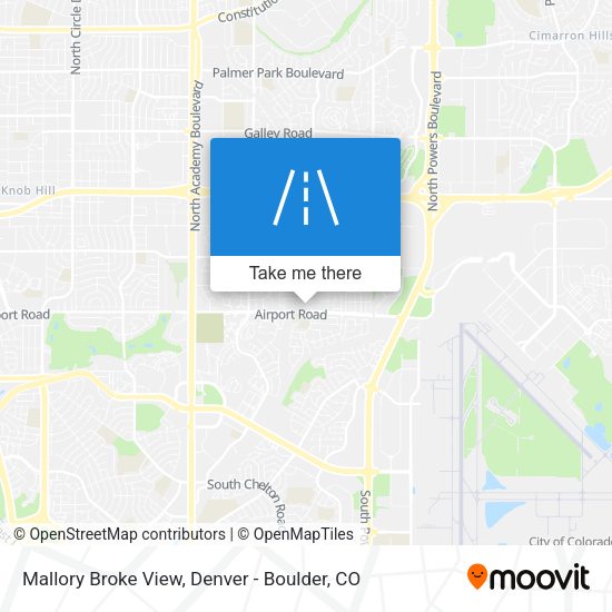 Mallory Broke View map