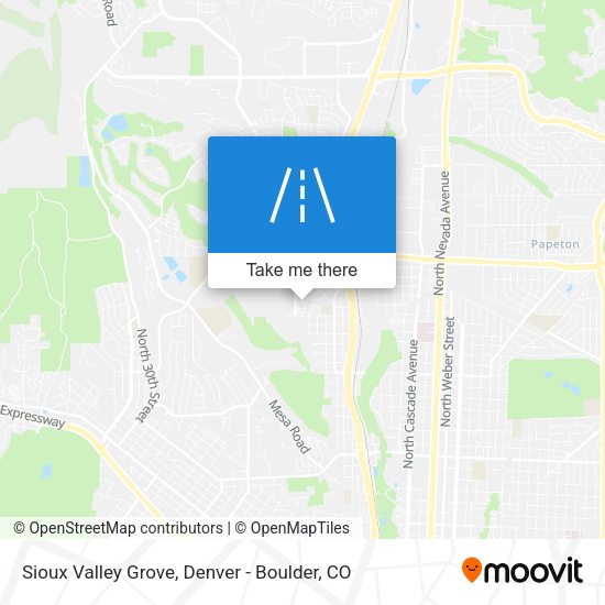 Sioux Valley Grove map