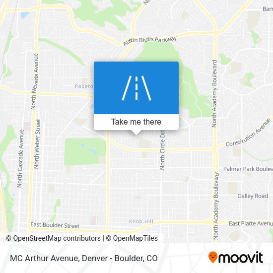 MC Arthur Avenue map