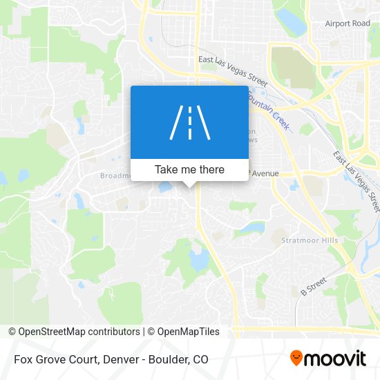 Fox Grove Court map