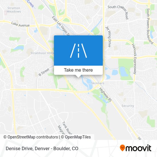 Denise Drive map