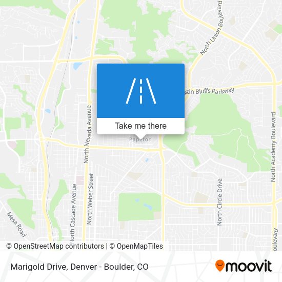 Marigold Drive map