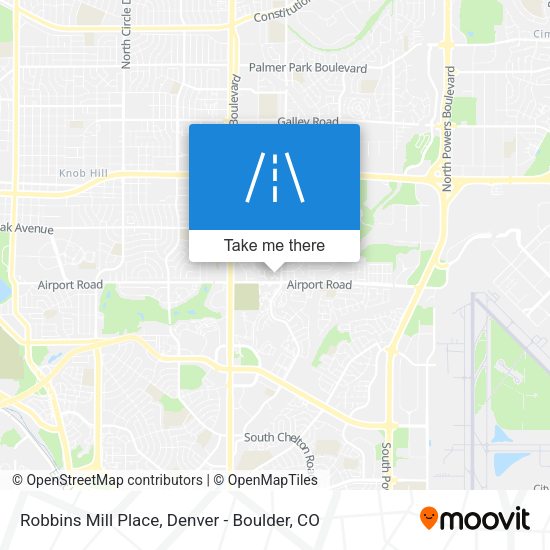Robbins Mill Place map