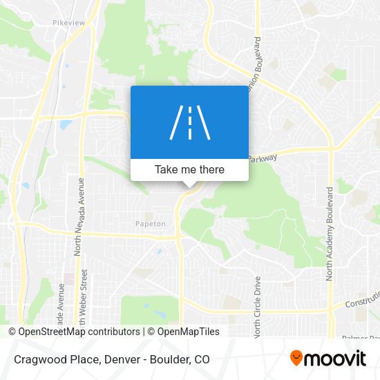 Mapa de Cragwood Place
