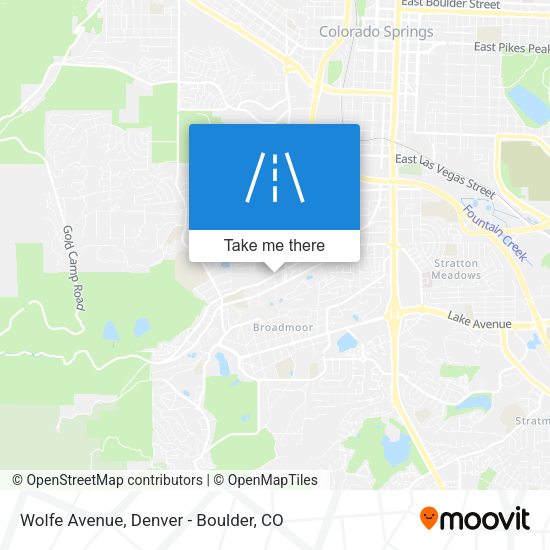 Wolfe Avenue map