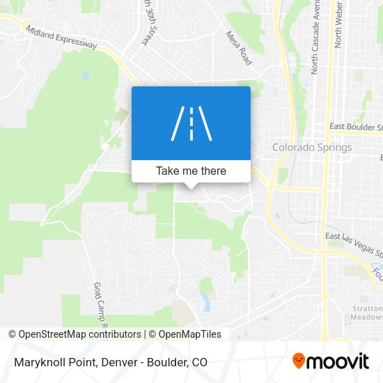 Maryknoll Point map