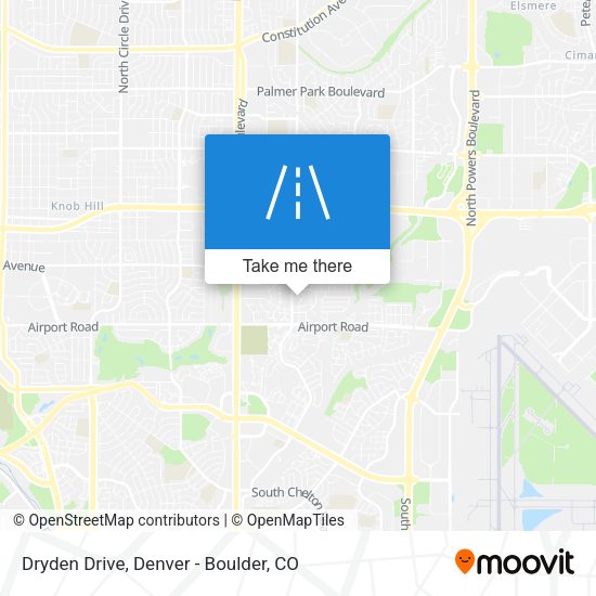 Dryden Drive map
