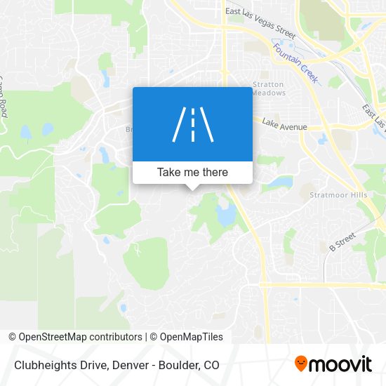 Clubheights Drive map
