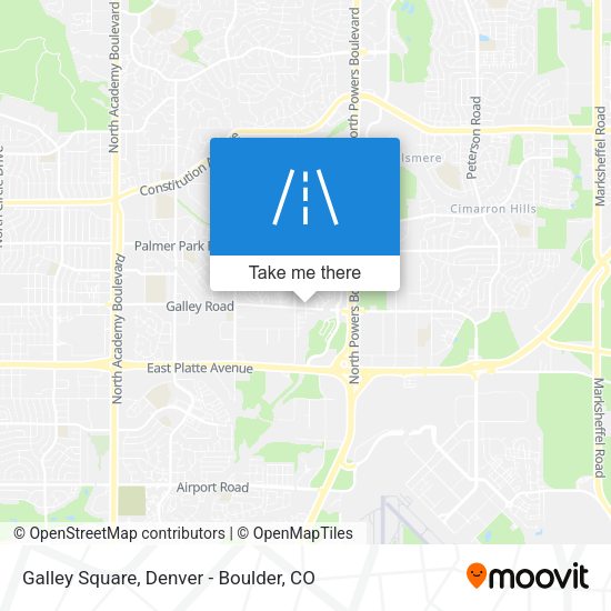 Galley Square map