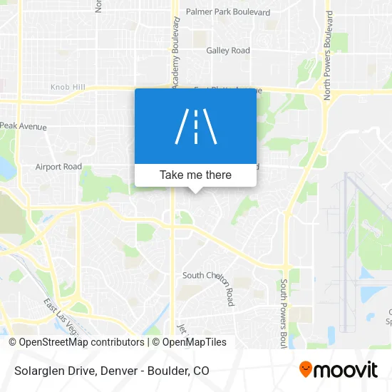 Solarglen Drive map
