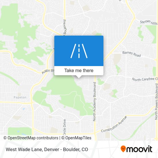 Mapa de West Wade Lane