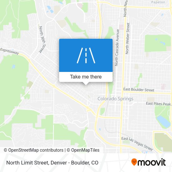 Mapa de North Limit Street
