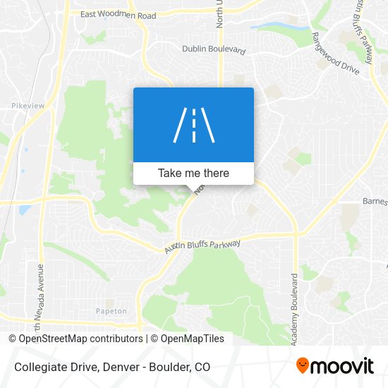 Collegiate Drive map