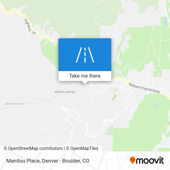 Mapa de Manitou Place