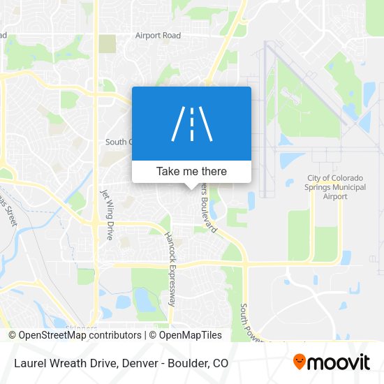 Laurel Wreath Drive map