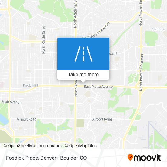 Fosdick Place map