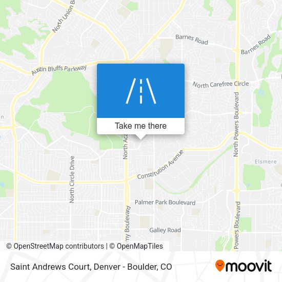 Saint Andrews Court map