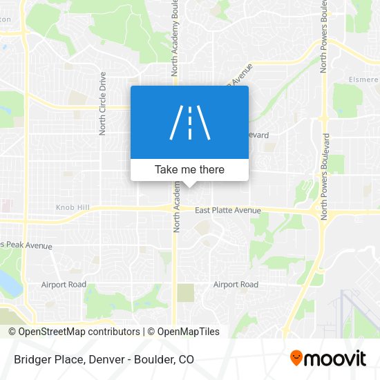Mapa de Bridger Place