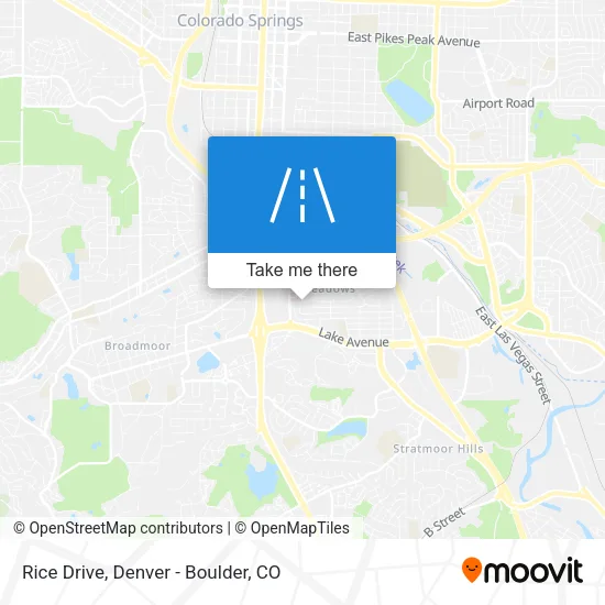 Rice Drive map