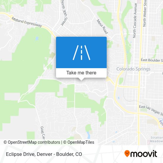 Eclipse Drive map