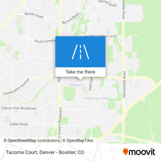 Tacoma Court map