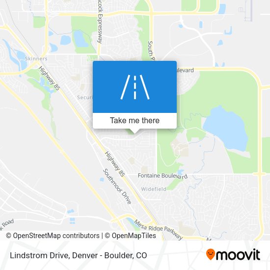 Mapa de Lindstrom Drive