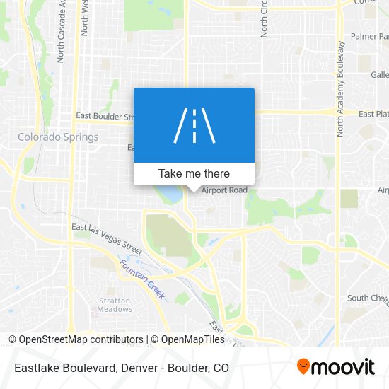 Eastlake Boulevard map