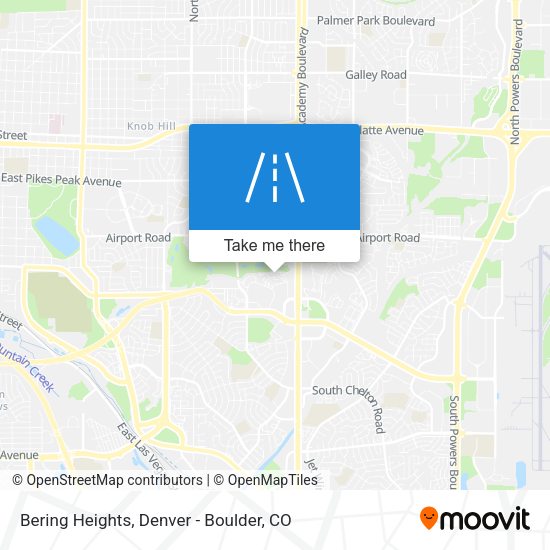 Bering Heights map