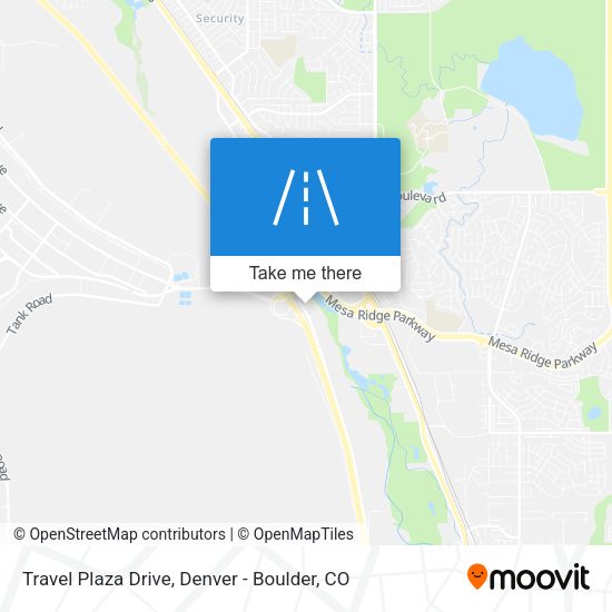 Travel Plaza Drive map