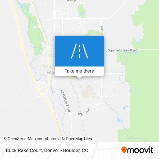 Buck Rake Court map