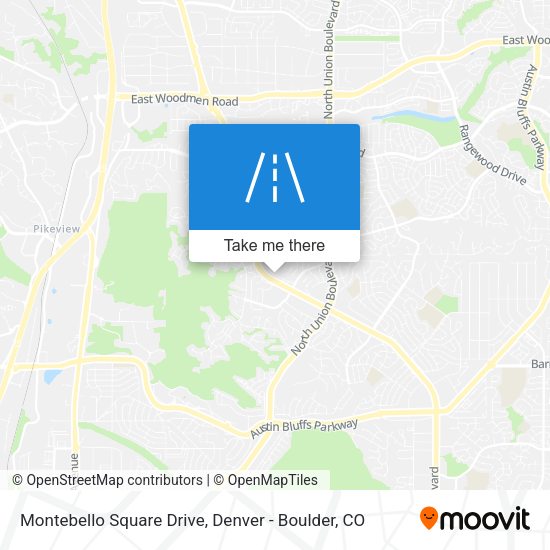 Mapa de Montebello Square Drive