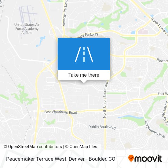 Peacemaker Terrace West map