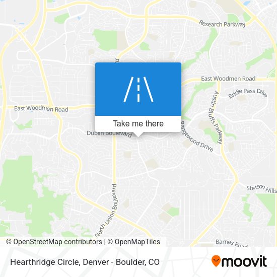 Hearthridge Circle map