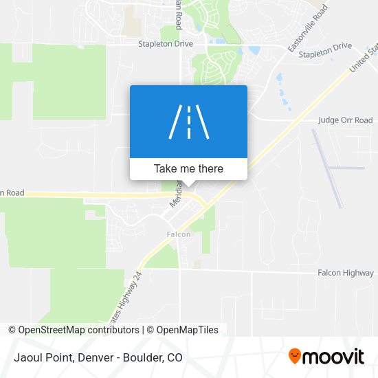 Jaoul Point map