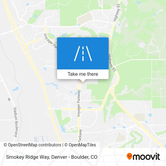 Mapa de Smokey Ridge Way