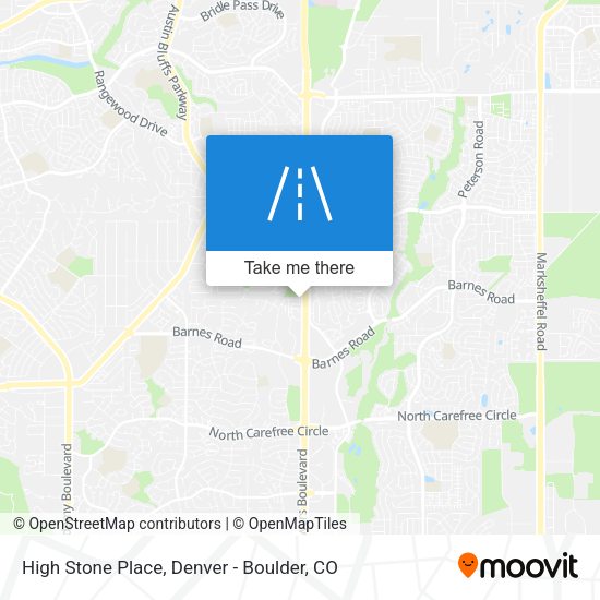 High Stone Place map