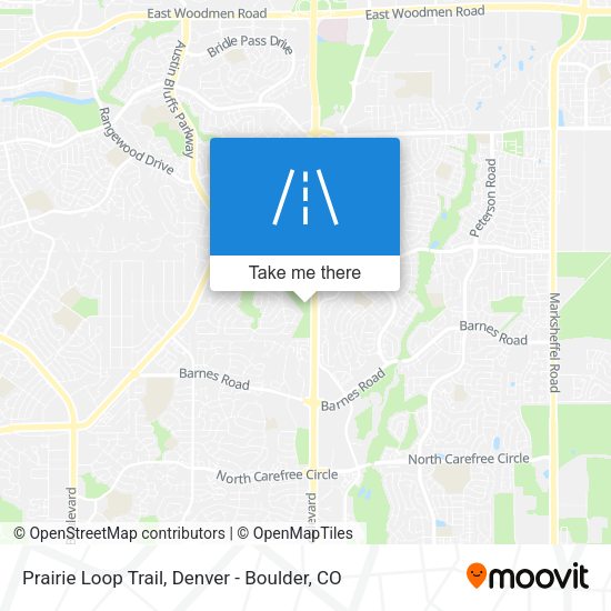 Mapa de Prairie Loop Trail