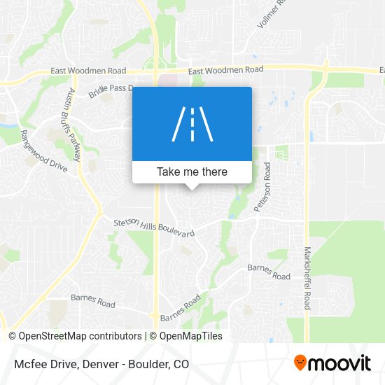 Mcfee Drive map
